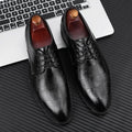 8813 leather shoes men's business formal shoes plus size casual shoes versatile pointed toe wedding shoes dropshipping available
