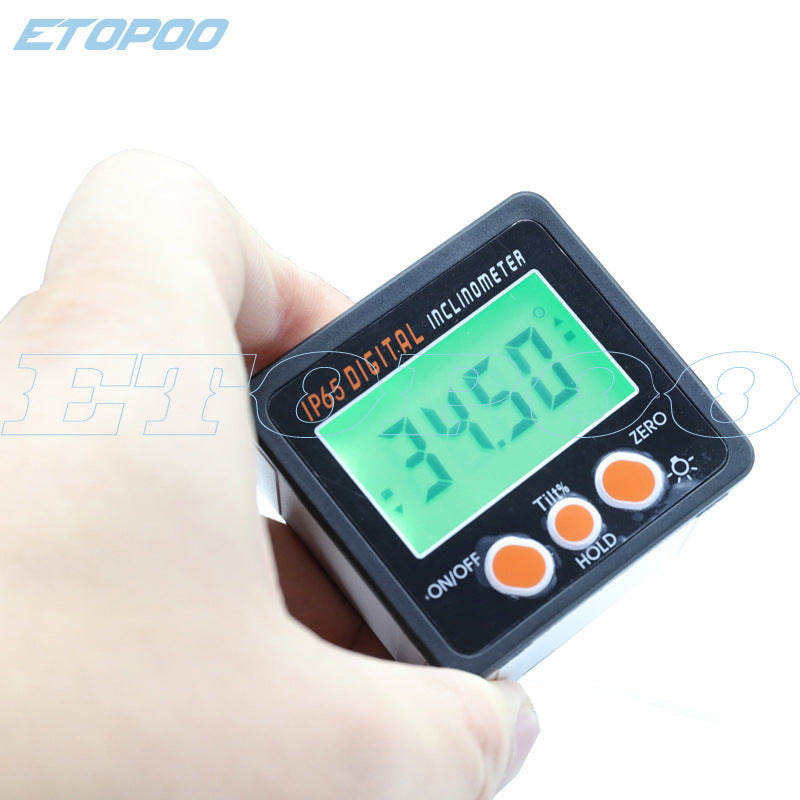 HUOTO 4 * 90 degree IP65 green light, tilt box, angle meter, with background light