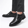 8813 leather shoes men's business formal shoes plus size casual shoes versatile pointed toe wedding shoes dropshipping available