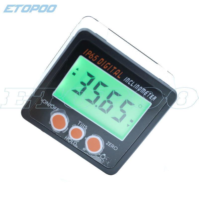 HUOTO 4 * 90 degree IP65 green light, tilt box, angle meter, with background light