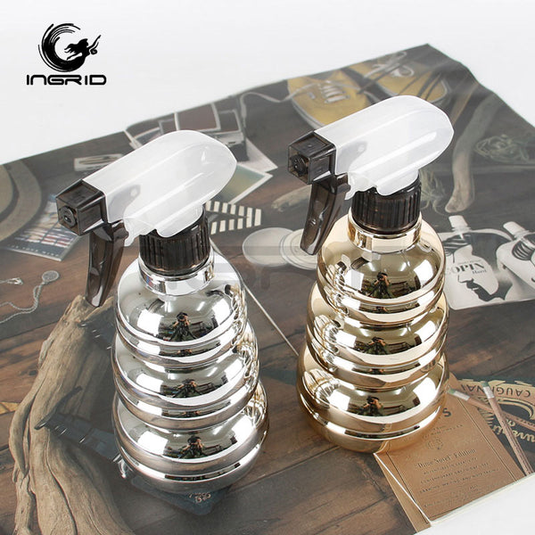 Barber shop special fine mist spray kettle retro oil head modeling spray bottle hydrating spray kettle hair tool watering can