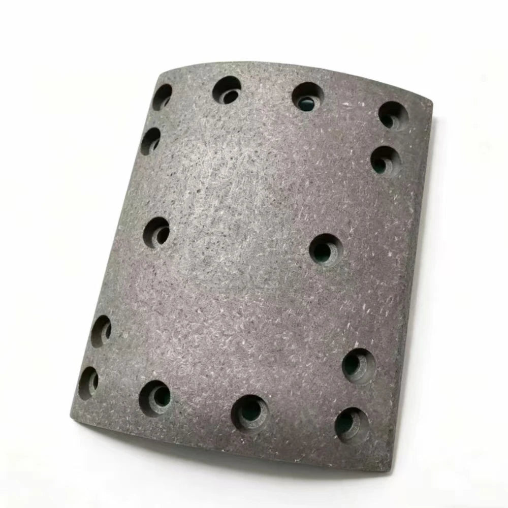 Howo brake lining 14 holes brake lining wg9231342069