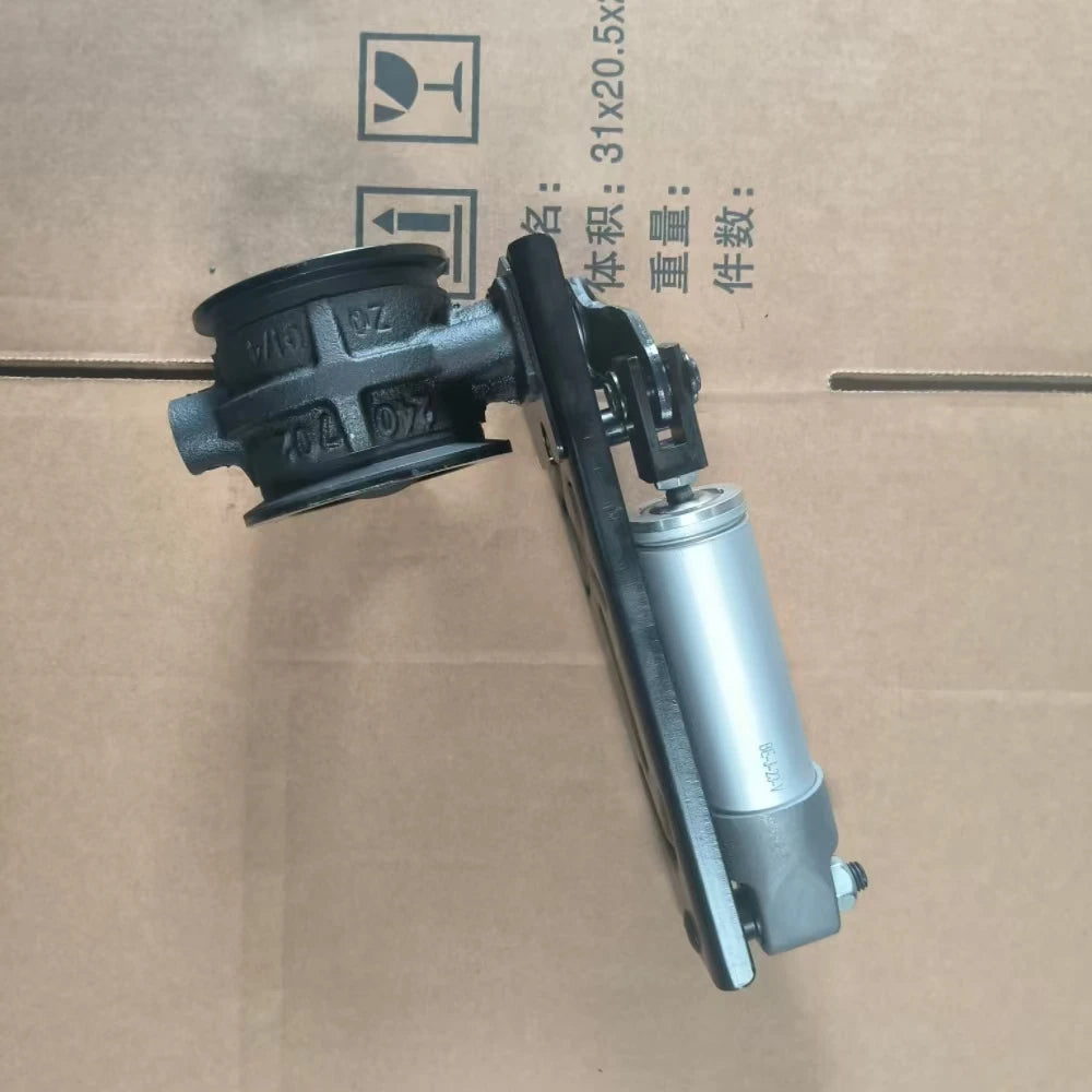 Howo light truck exhaust brake butterfly valve lg9704540139