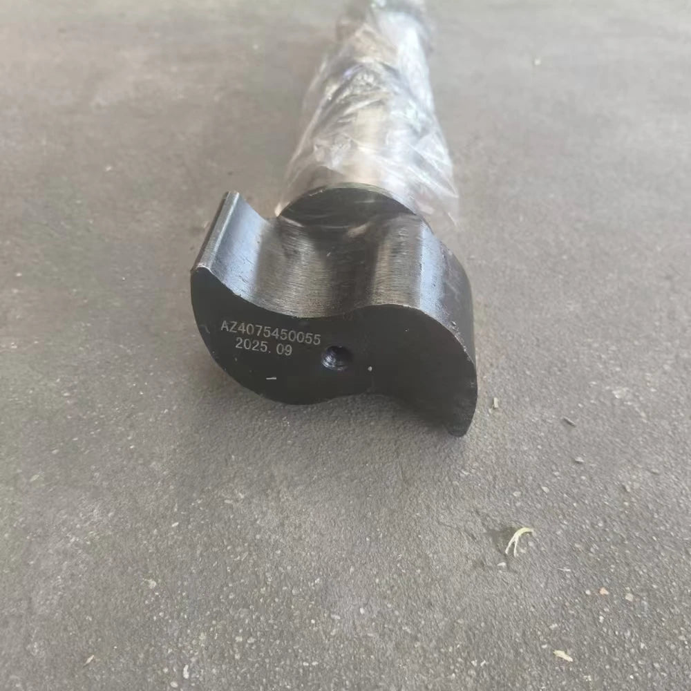 Sinotruk howo hohan nx truck front axle drum brake camshaft left az4075450055