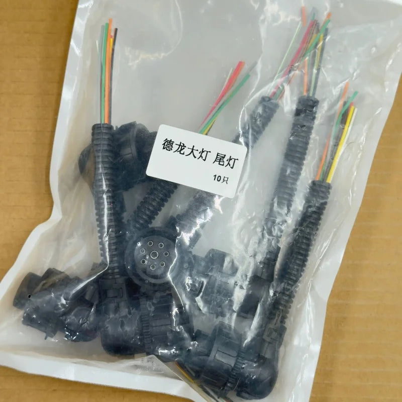 Shacman delong x3000 tail light plug