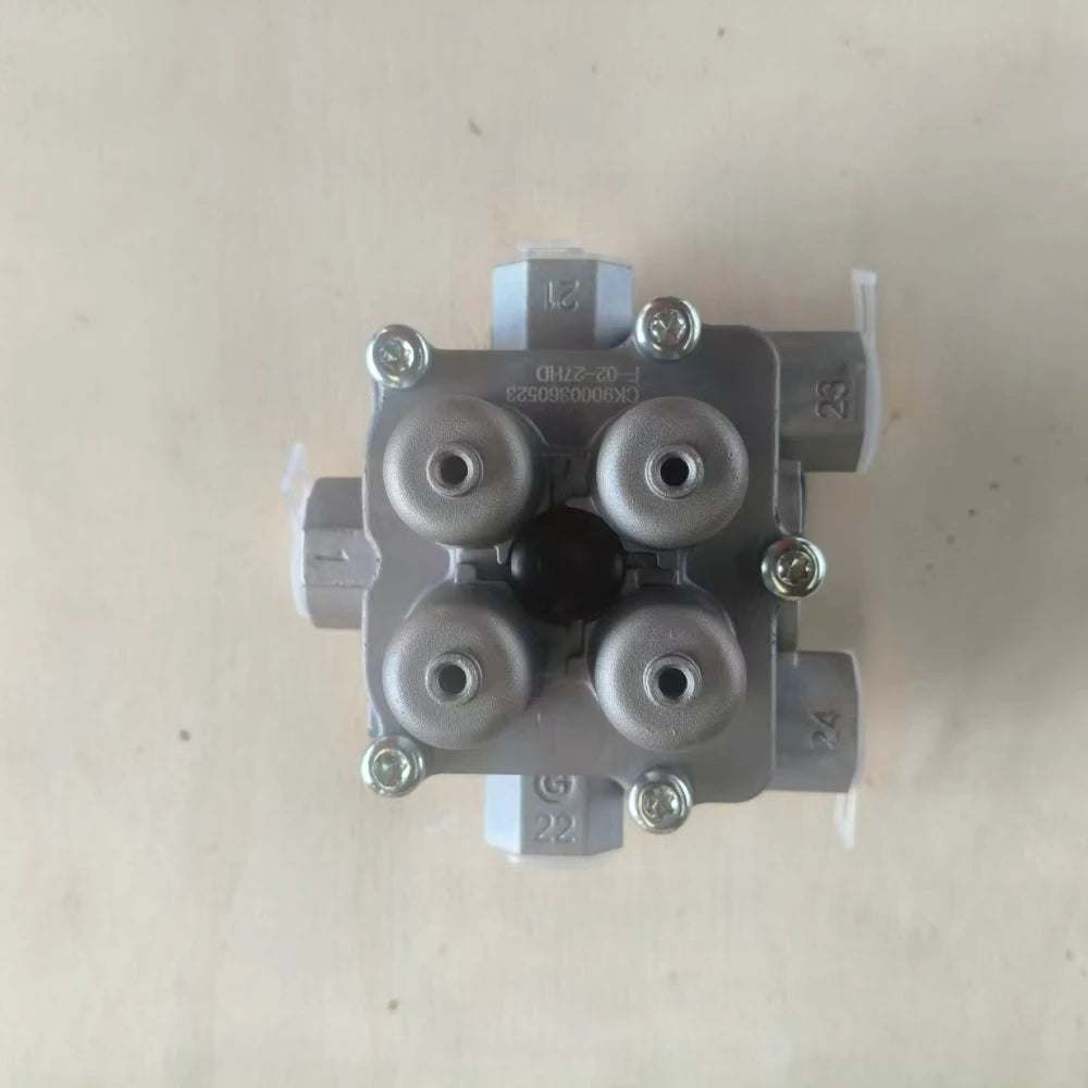 High quality aftermarket ck9000360523/wg9000360523 four circuit protection valve for sinotruk howo truck