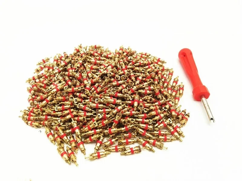 1000 pieces anti - oxidation and anti - corrosion copper valve cores