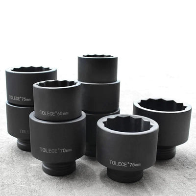 1-inch tolece 68mm 12 point socket for sino diff flange nut repairs