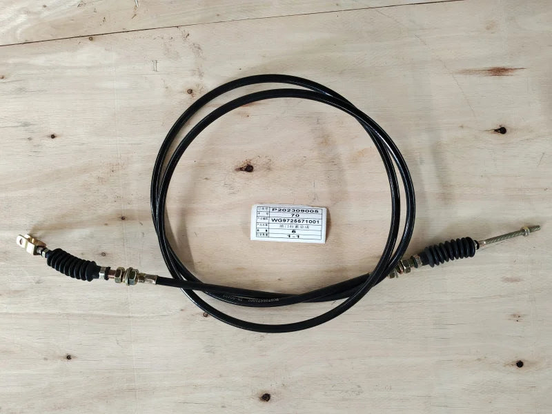 Wg9725571001 howo7 truck throttle cable assembly