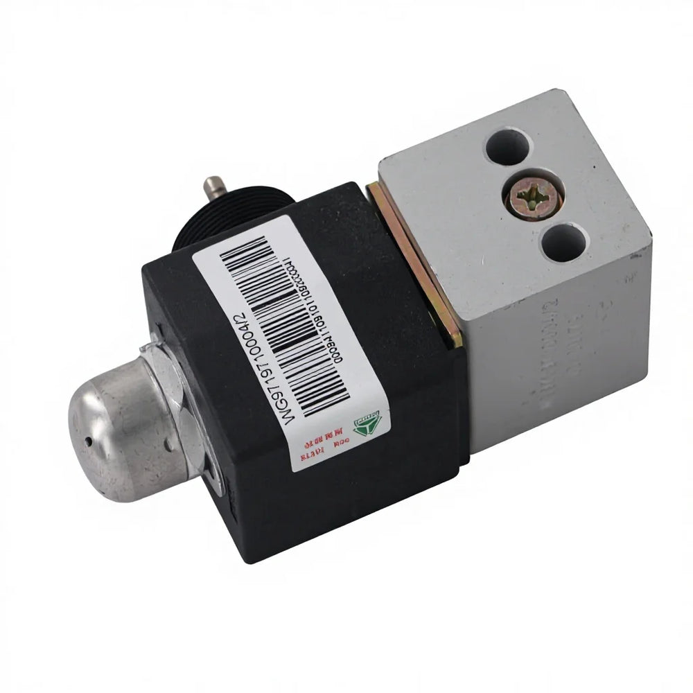 Howo truck spare parts solenoid valve wg9719710004
