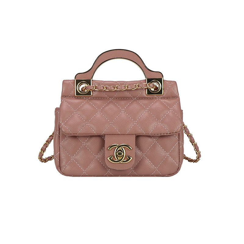 Diamond quilted chain bag - new 2025 fashionable & trendy shoulder/crossbody handbag for women