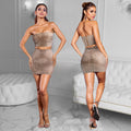 C7123 cross-border   fashion women's fashion hot sexy classy hot diamond suit new