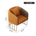 Nordic hotel sales office negotiation reception sofa office sofa combination milk tea coffee shop table and chair booth furniture