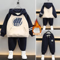 children's autumn and winter sweatshirt set,  new style, kids' outerwear, long-sleeved two-piece set for boys and girls, wholesale