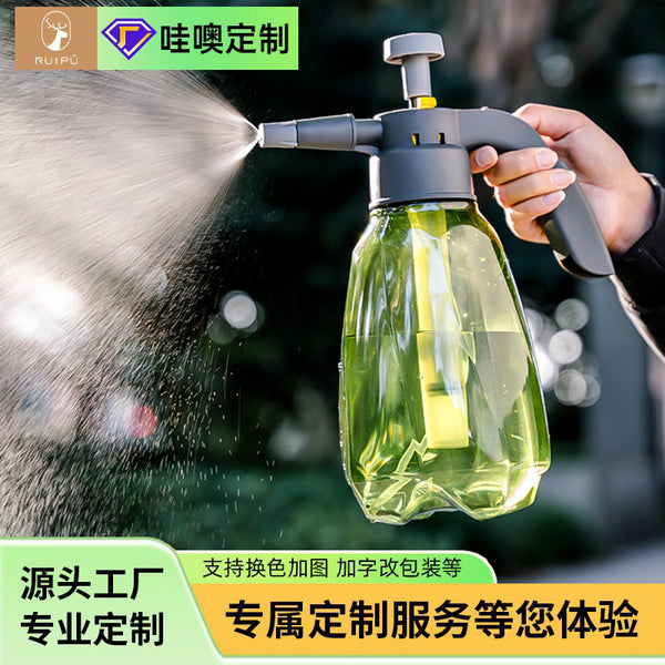 Plastic watering can, air pressure spray kettle, watering kettle, watering kettle sprayer, disinfection, cleaning, car wash spray bottle