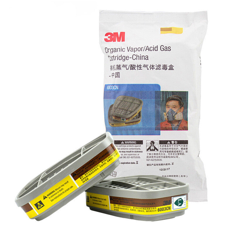 3M6003 Organic and Acid Gas Filter Box 3mFF400 Half Mask 6001 6002 6004 Wholesale