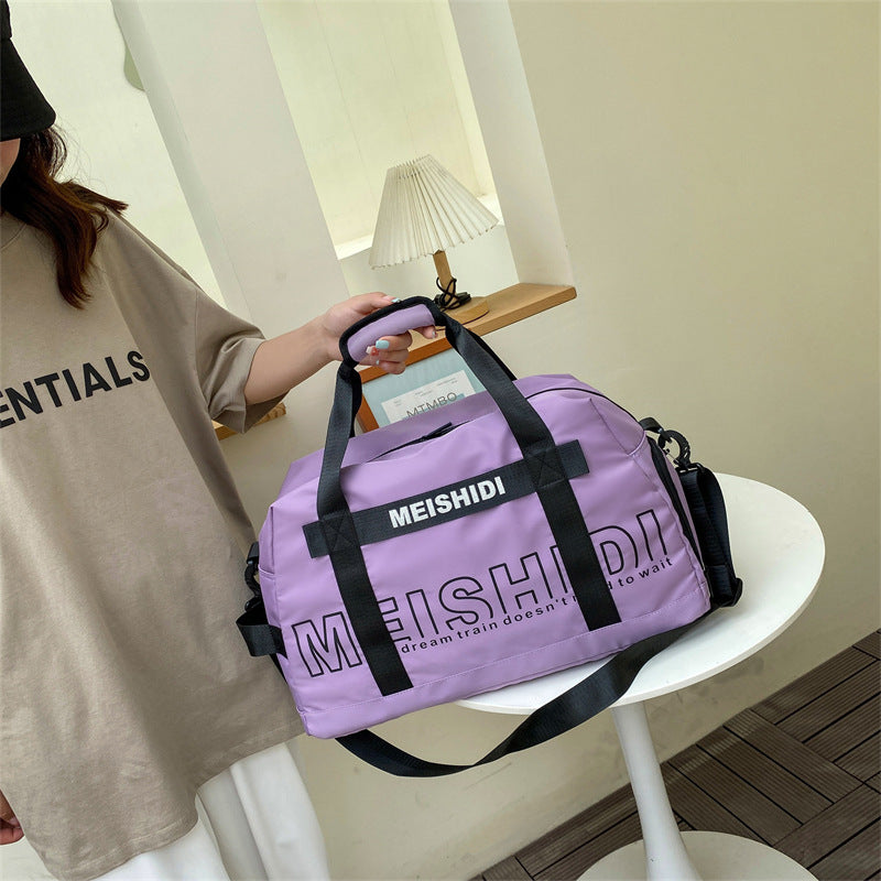 New fitness bag dry and wet separation men's and women's multi-functional travel bag portable outdoor sports swimming bag portable