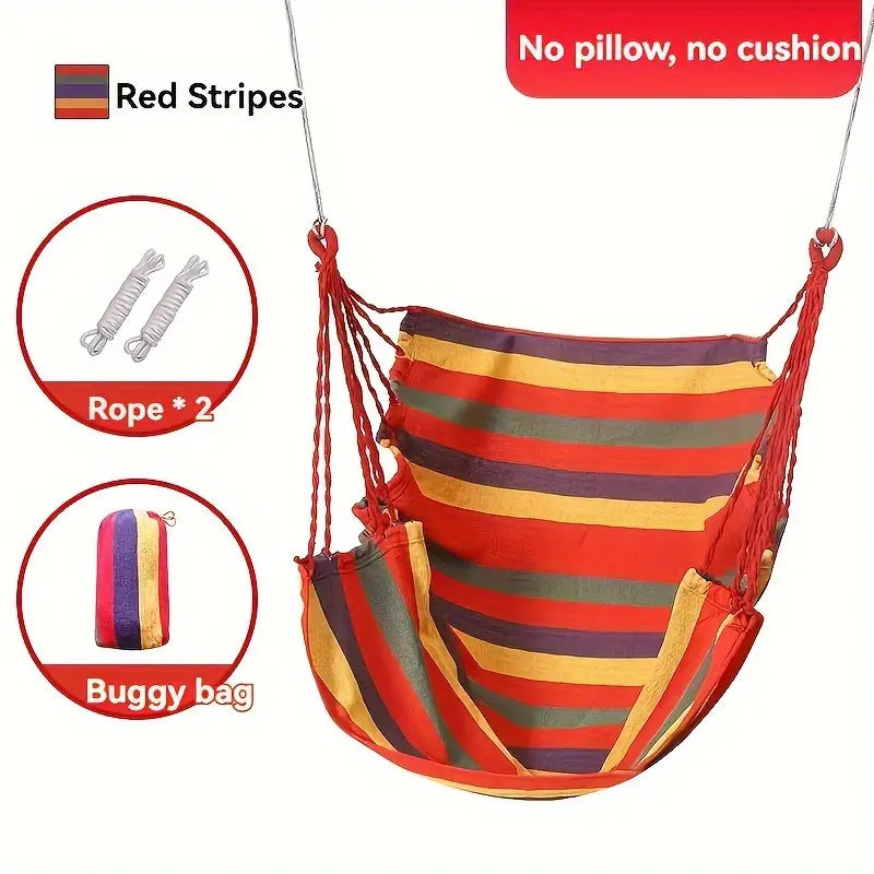Thickened dormitory hanging chair bedroom college student hammock handy gadget swing long seat indoor lazy stool rocking chair