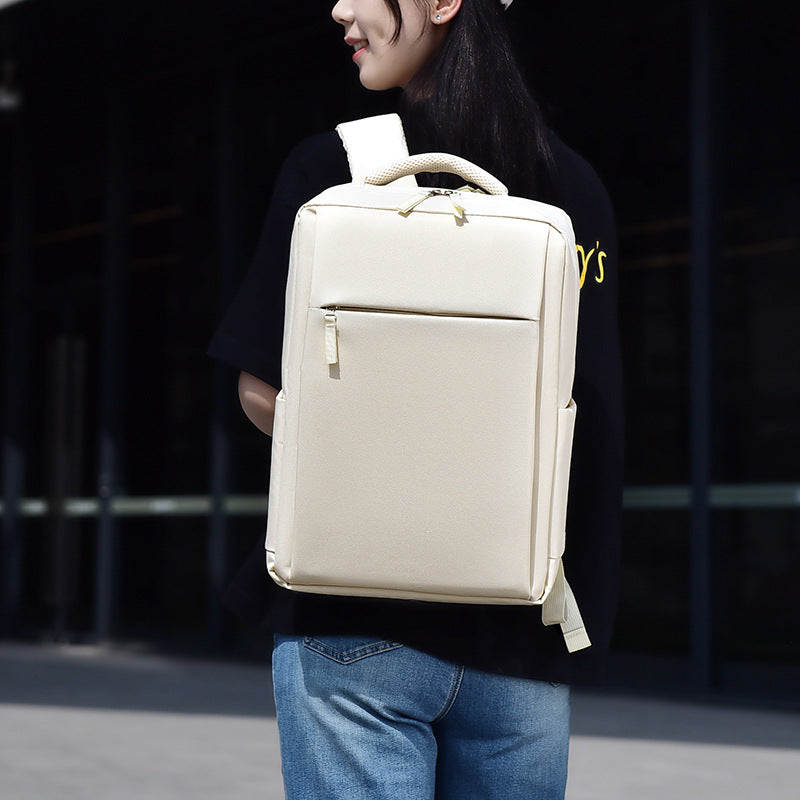 New multifunctional computer bag trendy fashion wear-resistant layered storage casual backpack commuter travel student schoolbag