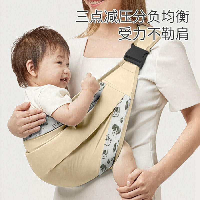 Baby carrier: your ultimate hands-free solution for outings! new lightweight and easy-to-use design for effortless baby carrying