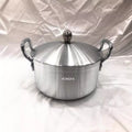 Aluminum potexport pot 7pcs high ear suit aluminum pot soup pot suit kitchenware