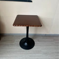 Vintage solid wood chair dining chair home dining table and chair set french cafe restaurant furniture customized cafe style