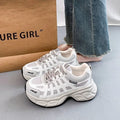 Retroniche stylethick soledad shoes women 2025spring & fallnew arrivaleasiest for matchlightweightcasualsneakers show feet smallexport
