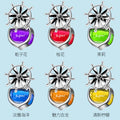 Car aromatherapy car air conditioning outlet perfume time to rotate rotate car deodorant aromatherapy essential oil fan clip