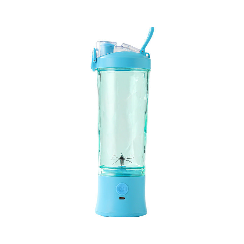 bestseller: portable, high-capacity 600ml sports & fitness blender bottle with direct drink spout - perfect for fresh juice and smoothies