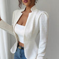 european and american cross-border women's long-sleeve designer slim-fit blazer