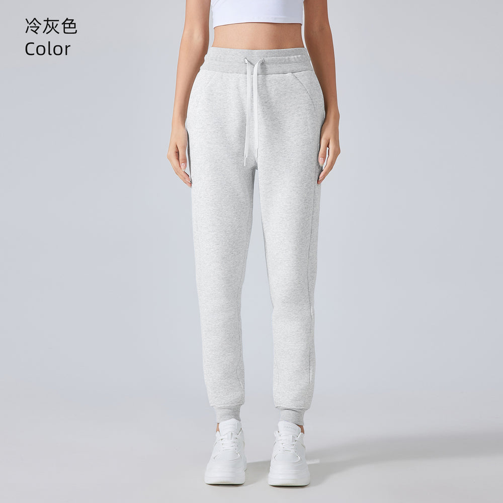 Women's high-waisted, loose-fit joggers - versatile activewear for fall/winter: perfect for outdoor fitness, yoga, and casual wear (daw153)