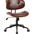 export solid wood office chair, home computer chair, comfortable for long hours, adjustable height, business office staff chair wholesale