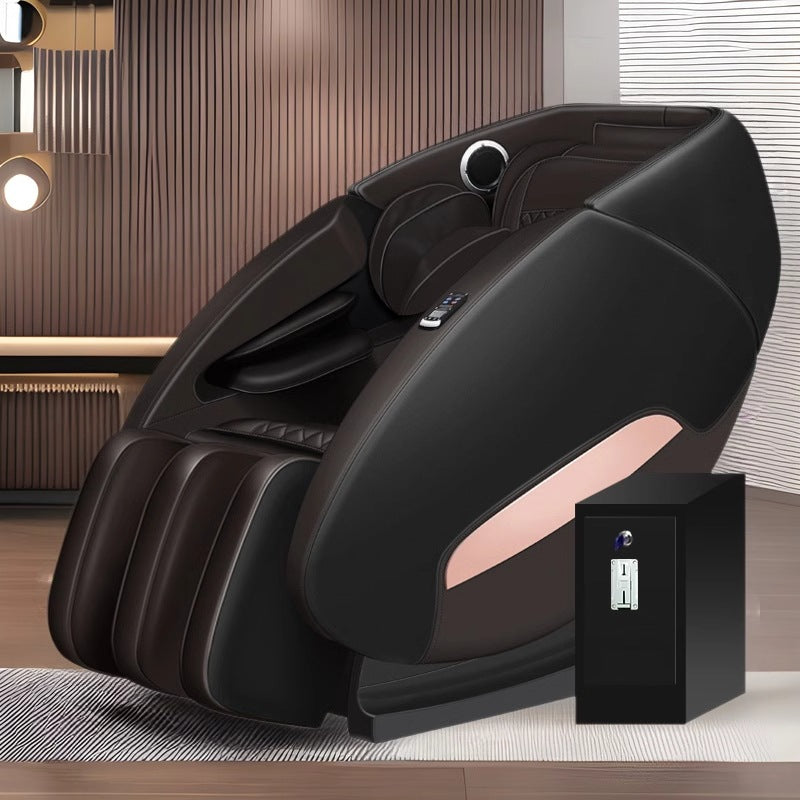 Sl guide rail commercial massage chair coin-operated banknote sharing scan code shopping mall same style full body massage space capsule smart