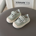 Kids' velcro summer sneakers - hollow-out mesh, solid soft sole, breathable first walker shoes for boys and girls