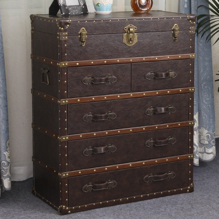 Factory direct american-style drawer storage cabinet - bedroom cabinet, living room furniture, chest of drawers, storage cabinet - available in three colors