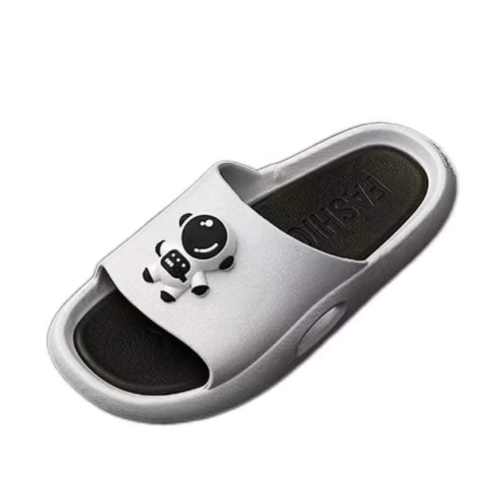 New summer casual men's slippers cartoon astronaut korean trendy indoor home bathroom bath slippers couple
