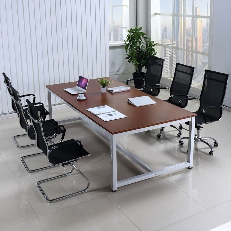 Conference table simple long table small casual modern office furniture training table negotiation reception long office desk no
