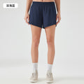 Summer new ice silk quick-dry sports shorts women's loose breathable yoga pants outdoor running fitness shorts d25003