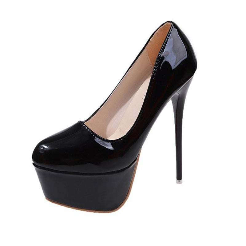 Sky-high heels: 2026 new sexy stiletto platform pumps - breathable, elegant, nightclub-ready, ultra-high heel single shoes for women
