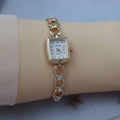 Mermaid bracelet watch - women's fashionable, trendy, niche design, minimalist & exquisite, ladies' chanel-inspired, mature style, inlaid