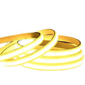 Underwater cob led strip lights - waterproof, solid silicone, 24v, for fish tanks, ponds, and outdoor use. ip68 rated, self-adhesive silicone strip lights