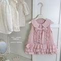 Baby girl bowknot tank dress - new  summer collection - versatile dress for toddlers and young children - korean style princess dress