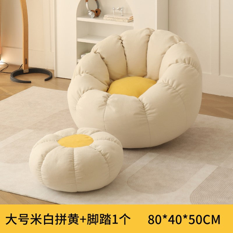 Popular bean bag lazy sofa bedroom for home double tatami lounge chair balcony casual reclining sofa