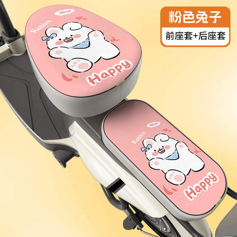 Electric vehicle bicycle seat cover soft cushion cover - specifically for aima and yadea electric bikes - electric vehicle saddle seat cover