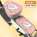 403 seat cushion cover-pink rabbit [front seat + rear seat]