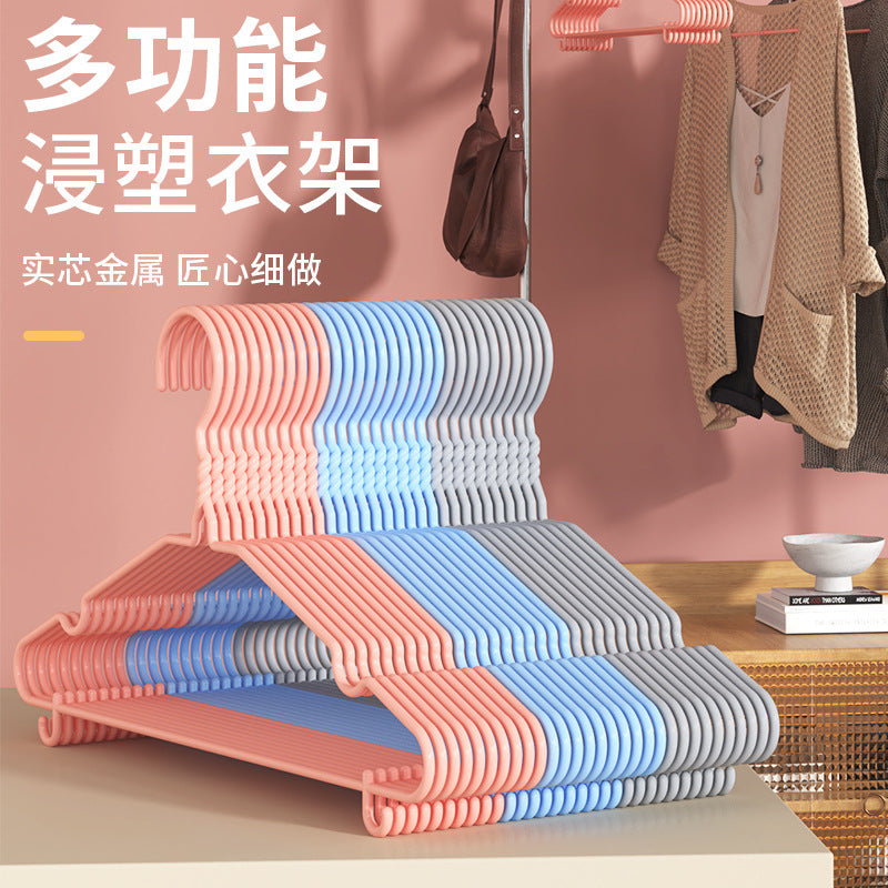 Clothes hanger for home non-slip clothes drying rack dormitory student anti-shoulder corner clothes drying artifact storage clothes hanger