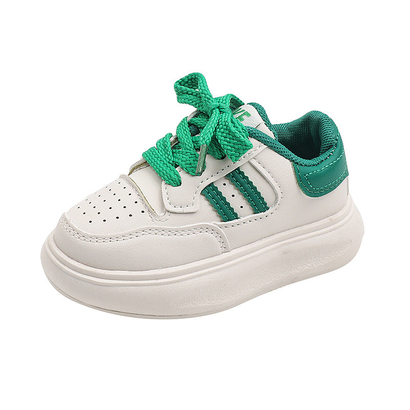 【clearance】kids' breathable sneakers: boys' athletic shoes, mid-cut soft sole sneakers for toddlers and young children, girls' shoes