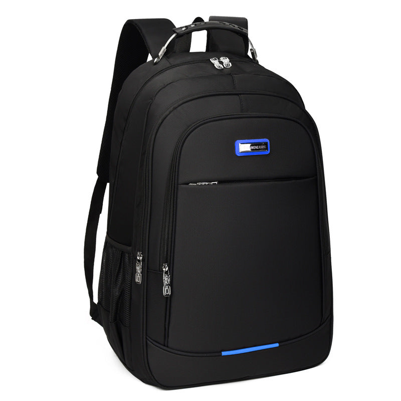 Custom logo backpack men's durable luggage bag large capacity outdoor leisure junior high school student travel backpack