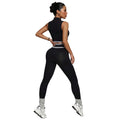 yoga clothing suit zipper vest style tight outwearcontrast colorfashion fitness clothing yoga sports suit for women
