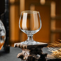 Creative european-style red wine glasses, 6-piece set, crystal glass brandy glasses, liquor glasses, whiskey glasses set for home use
